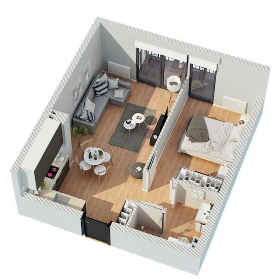 Apartament Morski Keja II Kolobrzeg Podczele Exterior photo