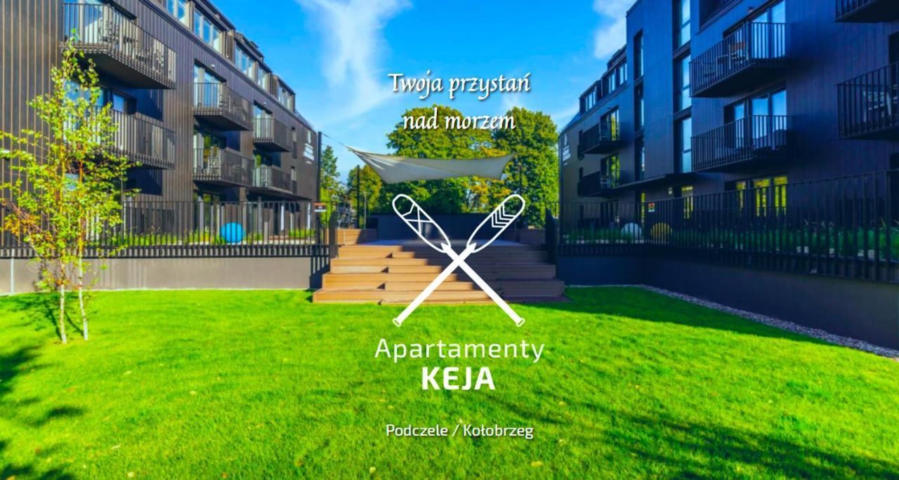 Apartament Morski Keja II Kolobrzeg Podczele Exterior photo